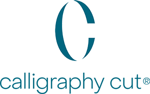 Calligraphy Cut Logo Salon Haarconcept Cammarata